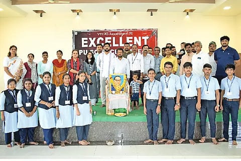 Adopt the ideology of Babasaheb