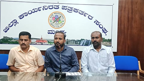 Aililu Service Club press conference Mandya