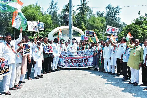 CONGRESS PROTEST BELE ERIKE