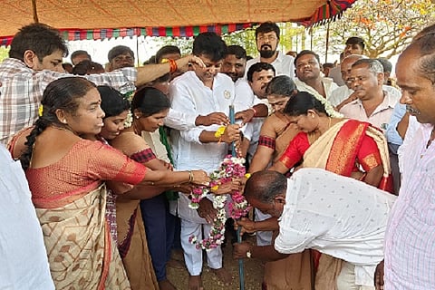 CTD MLA BOOMI PUJE.....