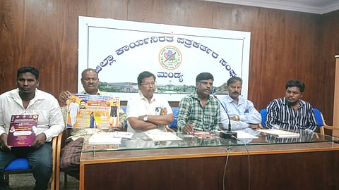 Civic Drivers Association press conference Mandya