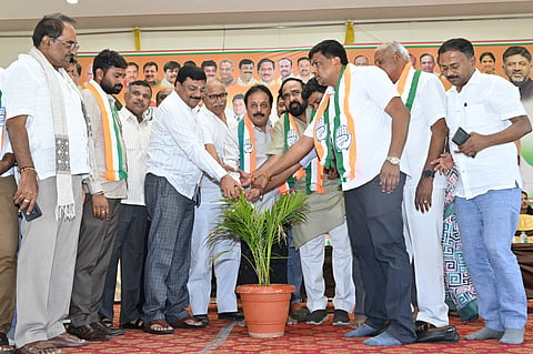 Congress workers meeting Mandya