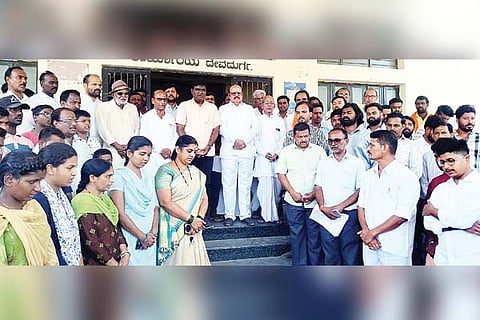 Devdurga Hindu organization protest