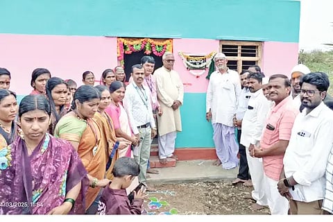 Dharmasthala organization provides shelter to the needy