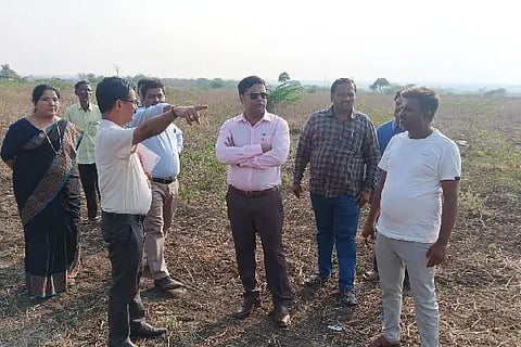 District Collector T. Bhubalan visits various places