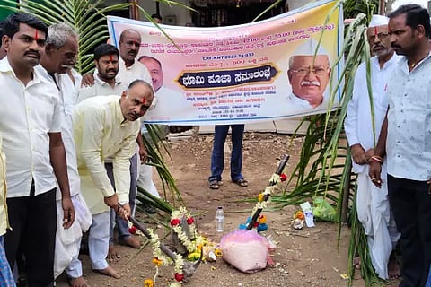 Doing necessary work in the villages of the area