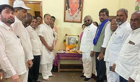 Dr B.R. Ambedkar Jayanti Celebration At Dist Congress Office