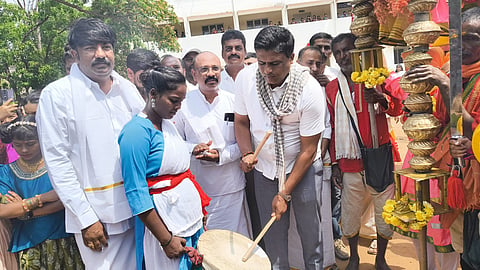 Folk fair at Govt Women's College Mandya