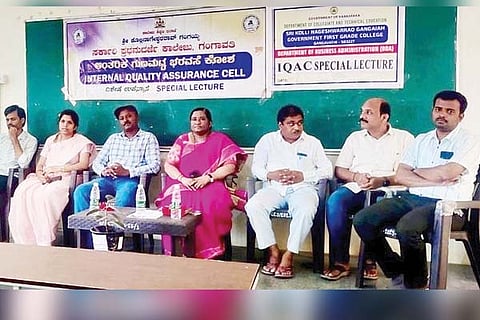 Gangavathi college Lecture Workshop