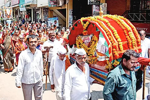 Great saint who opened the eyes of devotees