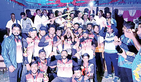 ಧರ್ಮಾಪುರ ಬ್ಲಾಕ್ ಪ್ಯಾಂಥರ್ಸ್‌ ತಂಡ ಚಾಂಪಿಯನ್