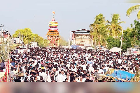Harapanahalli Sri Naradamuni Swamy Rathotsava