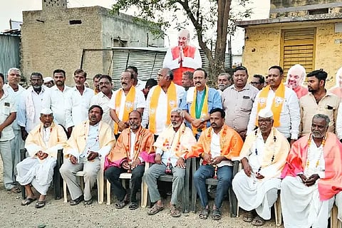 Honawada farmers honored