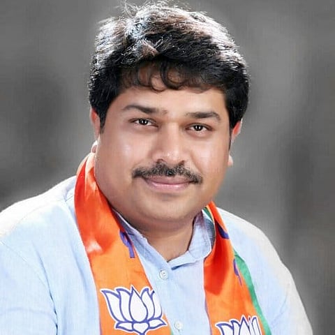 district koppal bjp janakrosha yatra visit mlc naveen