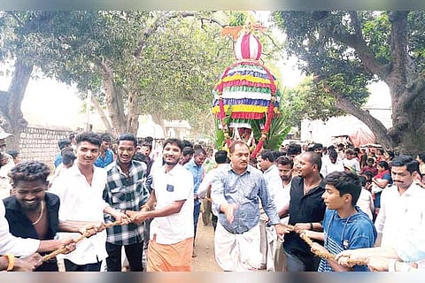 Kampli chariot festival