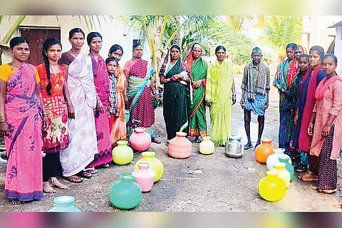 Lingasugur water problem