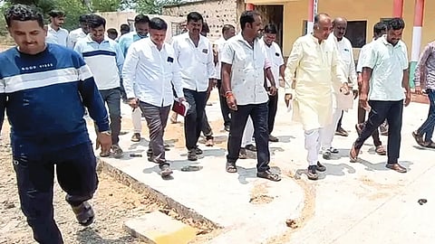 MLAs launch CC road work in Tanda