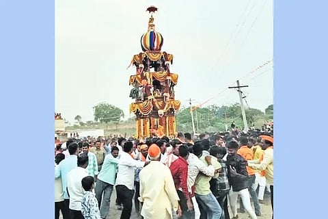 Parvati Sangameshwara Chariot Festival Celebration