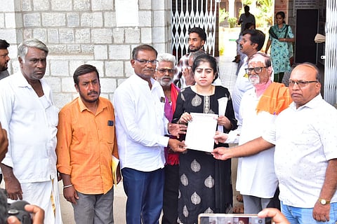 Petition submitted by Lingayat Mahasabha Mandya