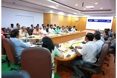 Railway meeting