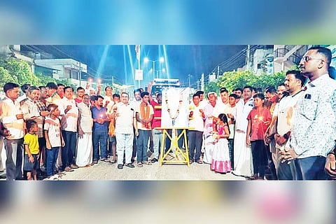 Sirwara Yuva Brigade candlelight vigil