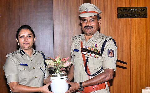 Sundarraj assumes office as new DCP of Mysore