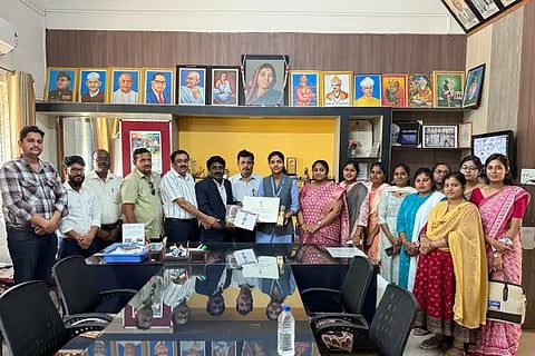 Supriya's achievement in national level speech competition