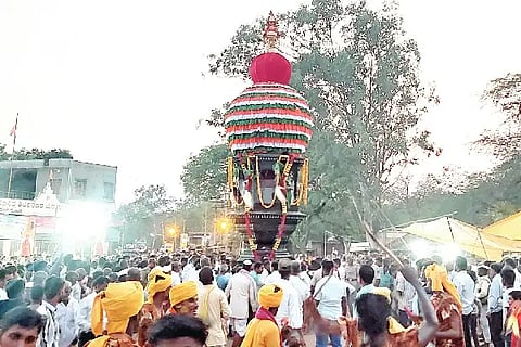 The chariot festival of Shiva Sharan is complete.