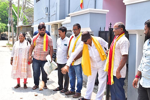 Vatal Nagaraj press conference Mandya