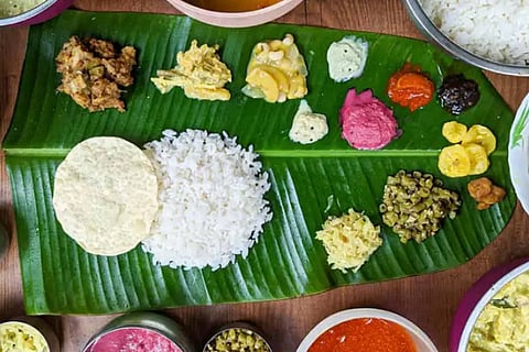 banana leaves