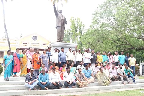 mahanagara palike protest