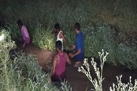 police searching to bosy