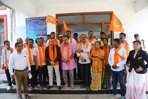 rastrabhaktara balaga protest