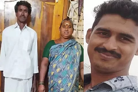Son Chases Parents