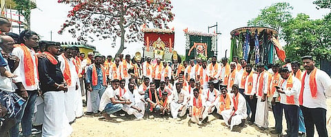 ಸರಗೂರು ತಾಲೂಕಿನ ಲಂಕೆ ಗ್ರಾಮದಲ್ಲಿ ಬಸವ ಜಯಂತಿಯನ್ನು ವಿಜೃಂಭಣೆಯಿಂದ ಆಚರಿಸಲಾಯಿತು. 
