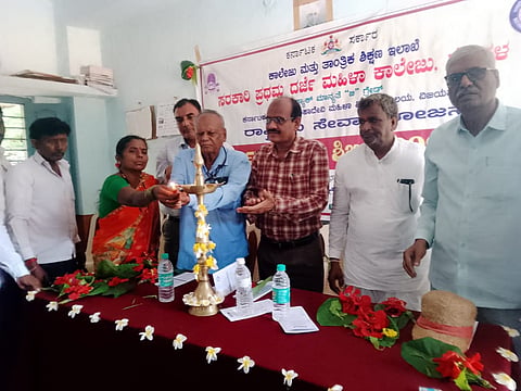 district koppal nss camp governmet first grade collage