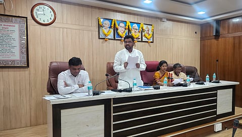district koppal cmc budjet president amzad patel