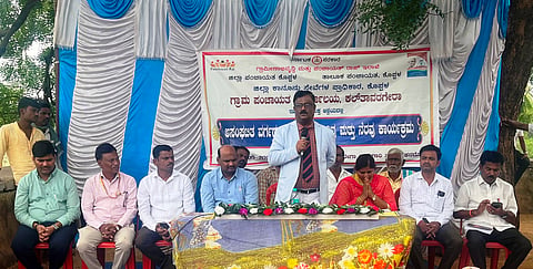 district koppal judge mahantesh daragada nreag labour