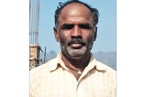 A man who went fishing and drowned