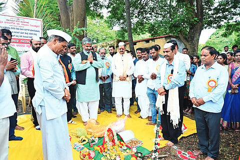 Bhoomi Puja for various development works
