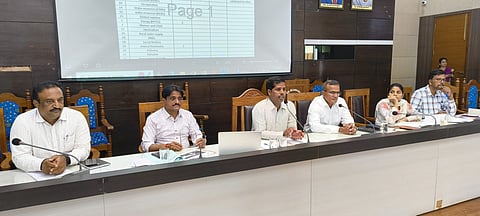 DC meeting with officials Mandya