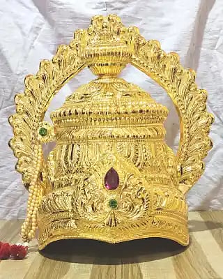 Golden crown to be dedicated to Goddess Danamma Devi on the 25th