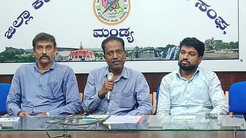 Government Equipment and Training Center Principal Press Conference Mandya