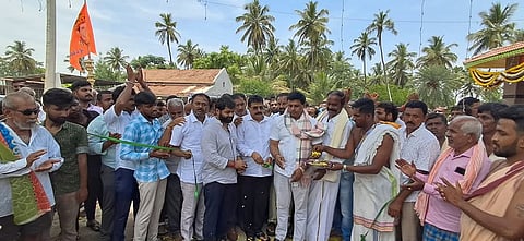 Grand entrance inauguration Mandya