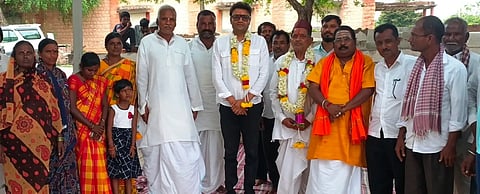 Gurunath elected as Gram Panchayat President