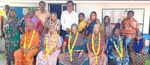 H B Patil mother day