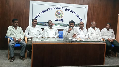 Internal Reservation Implementation Struggle Committee Press Conference Mandya
