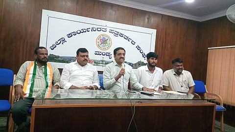 KPCC State Spokesperson Kashyap Press Conference Mandya