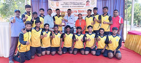 Mandya and Mysore Kho Kho champions Mandya