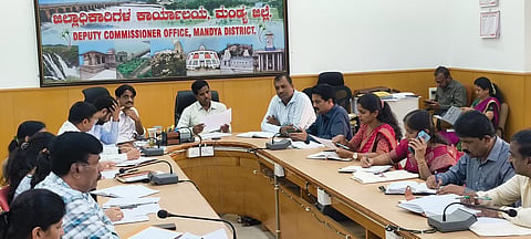 Meeting with Scheduled Caste leaders Mandya